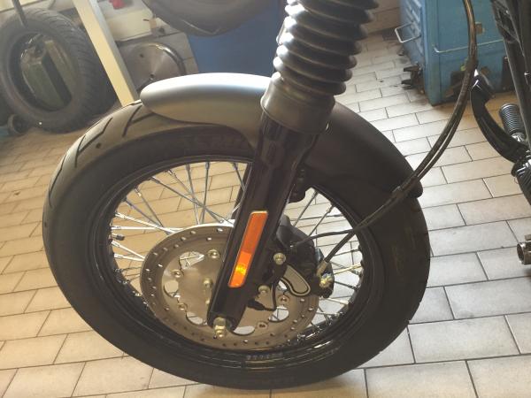 Frontfender 19 - 21" bis 120er Harley Dyna Custom Sporster Bobber Chopper